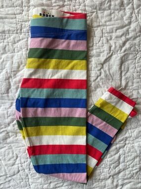 Boden Kids Rainbow Striped Leggings, 8-9 years